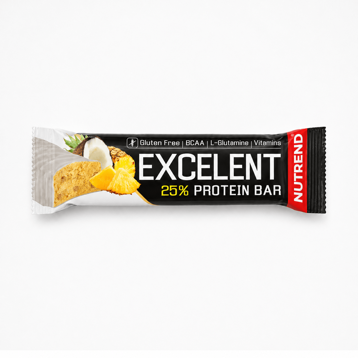 Baton proteic NUTREND EXCELENT 25% Protein Bar, ananas-cocos