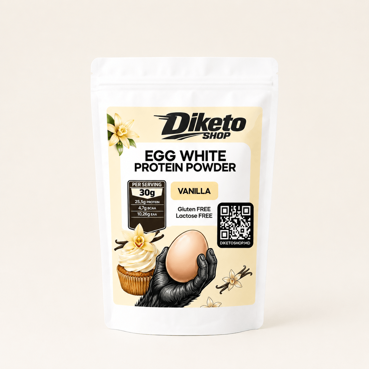 Альбумин Diketo со вкусом ванили