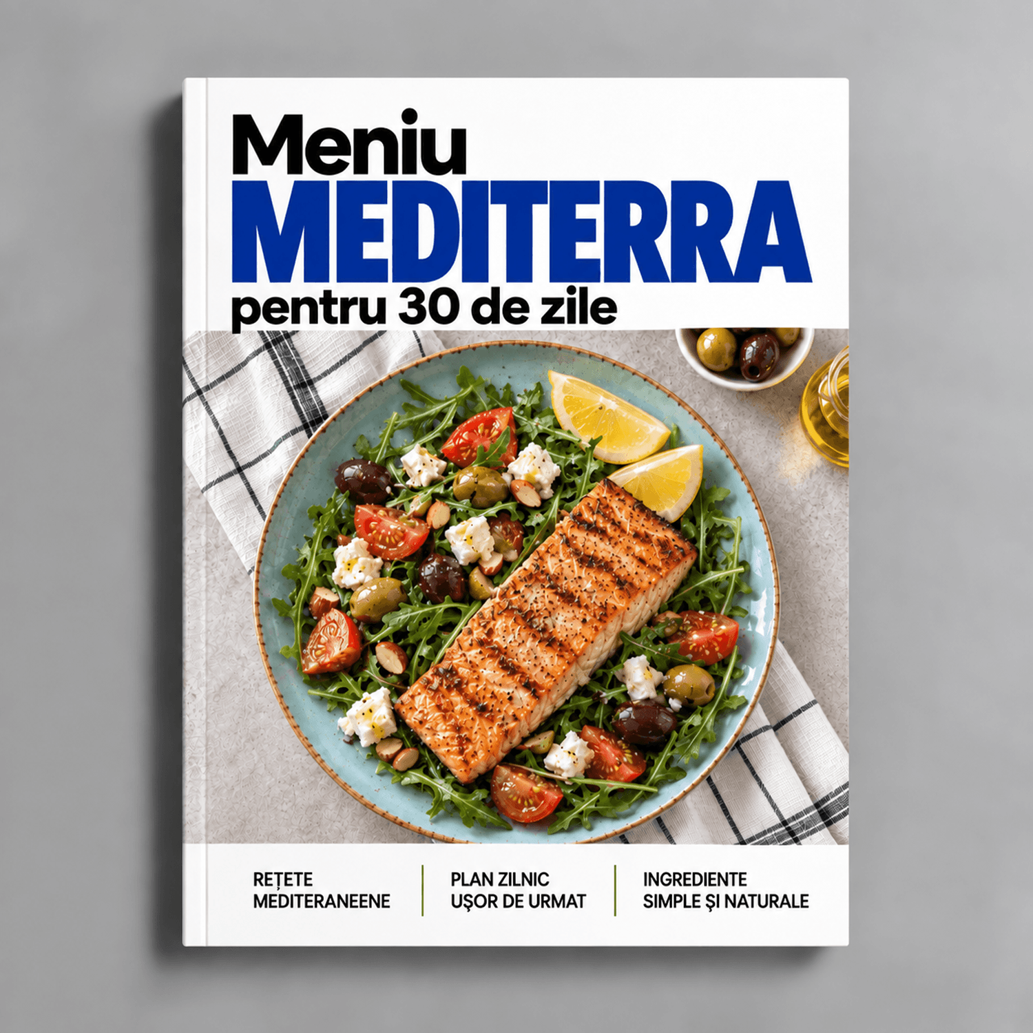 Печатная версия меню MEDITERRA с планом питания на 30 дней