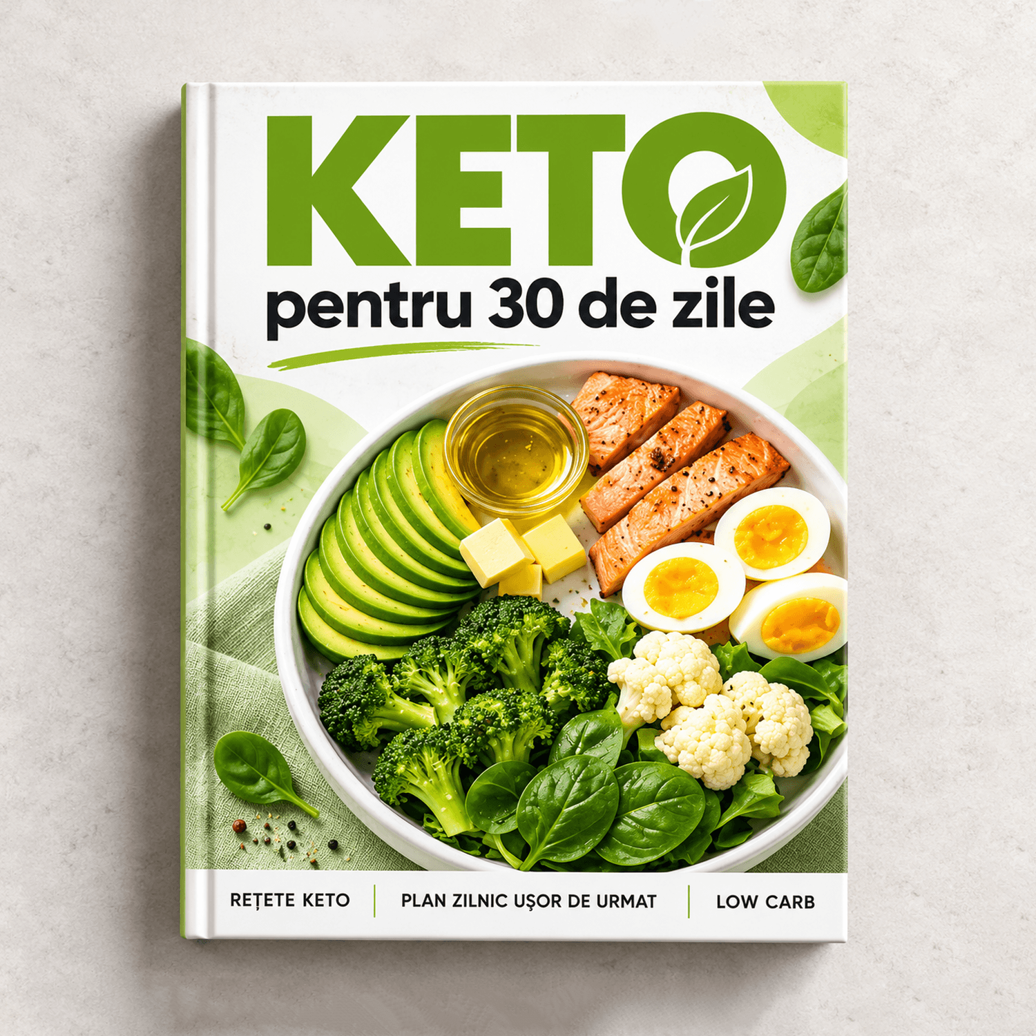 Печатная версия меню KETO с планом питания на 30 дней